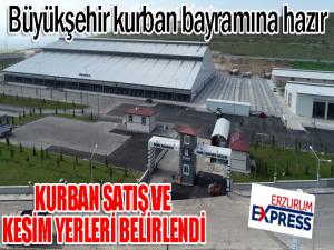 Büyükşehir kurban bayramına hazır