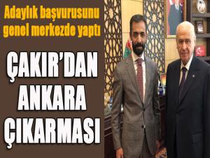 Çakırdan Ankara çıkarması 