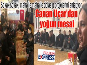 Canan Uçardan yoğun mesai