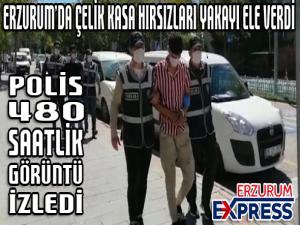 Çelik kasa hırsızları polisin takibi sonucu yakalandı