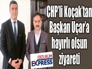 CHP'li Koçak'tan Başkan Uçar'a hayırlı olsun ziyareti...
