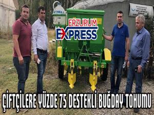 Çiftçilere yüzde 75 destekli buğday tohumu