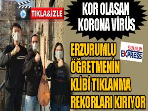 Çinli öğrencileriyle birlikte korona virüsüne beste yaptı