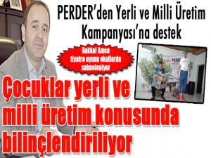 Çocuklar yerli ve milli üretim konusunda bilinçlendiriliyor
