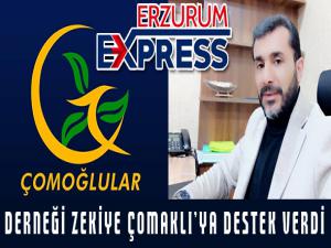 Çomogullari Derneği, Zekiye Çomaklı'ya sahip çıktı 