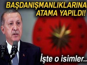 Cumhurbaşkanı başdanışmanlıklarına atama yapıldı