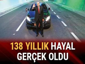 Cumhurbaşkanı Erdoğan Ovit Tünelinin resmi açılışını gerçekleştirdi