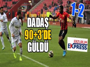 Dadaş 90+3'de güldü...