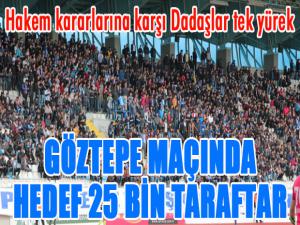Dadaşlar tek yürek... Hedef 25 bin taraftar...