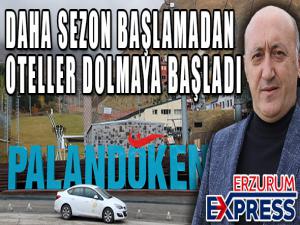 Daha sezon başlamadan oteller dolmaya başladı