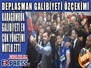 DEPLASMAN GALİBİYETİ SEVİNCİ 