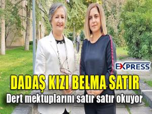 Dert mektuplarını satır satır okuyor