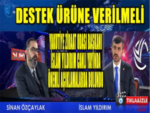 DESTEK ÜRÜNE VERİLMELİ 