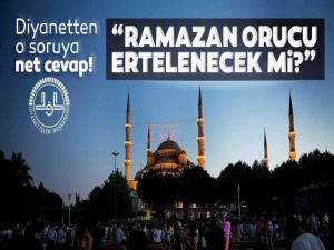 Din İşleri Yüksek Kurulu'ndan oruç açıklaması!