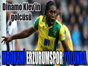 Dinamo Kiev'in golcüsü Mbokani Erzurumspor yolunda...