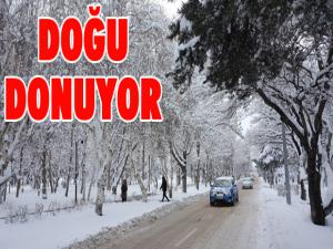 Doğu Anadolu'da dondurucu soğuklar etkili oluyor