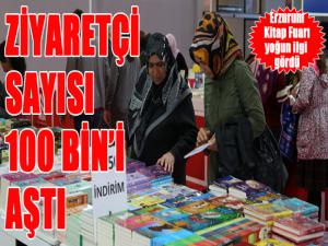 Doğu Anadolu Erzurum Kitap Fuarı yoğun ilgi gördü