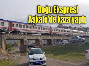 Doğu Ekspresi Aşkalede kaza yaptı 