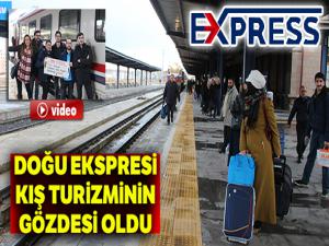 Doğu Ekspresi kış turizminin gözdesi oldu