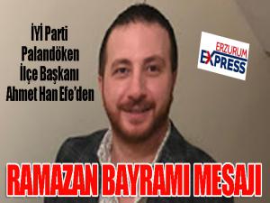 Efe'den bayram mesajı