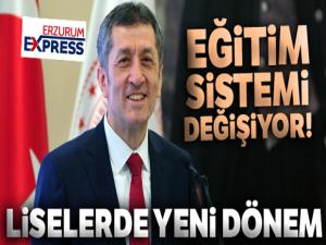 Eğitim sistemi değişiyor! Liselerde yeni dönem