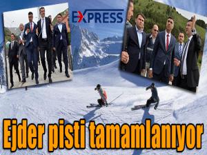 Ejder pisti tamamlanıyor 