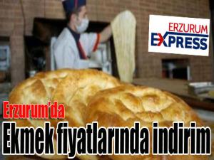 Ekmek fiyatlarında indirim