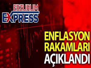 Enflasyon rakamları açıklandı