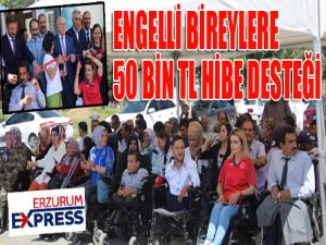 Engelli bireylere 50 bin lira hibe desteği