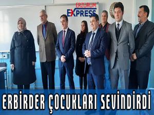 ERBİRDER çocukları sevindirdi