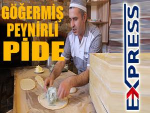 Erzuruma ait Göğermiş peyniri pideyle buluştu 