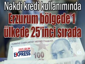 Erzurum bölgede 1, ülkede 25inci sırada