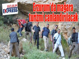 Erzurumda mağara turizmi canlandırılacak