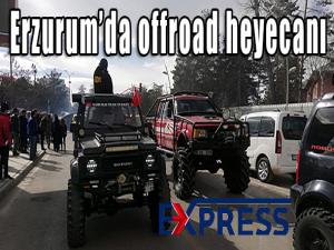  Erzurumda offroad heyecanı 