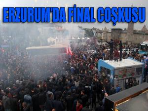 Erzurum'da play-off final coşkusu 