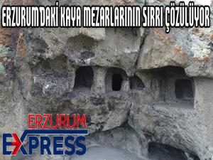 Erzurumdaki kaya mezarlıklarının sırrı çözülüyor, yer altı şehri çıkabilir