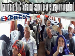 Erzurumdan 2 Bin 315 İstanbul seçmeni uçak ve karayoluyla uğurlandı 