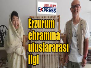 Erzurum ehramına uluslararası ilgi