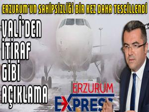 Erzurum ne günlere kaldı! 
