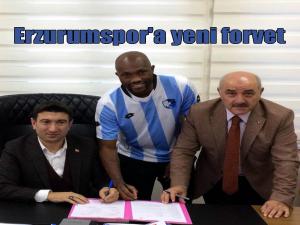 Erzurumspor'a yeni forvet