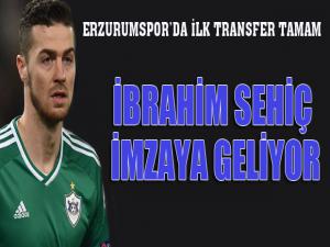 Erzurumspor'da ilk transfer kaleye... Sehiç bugün Erzurum'da...