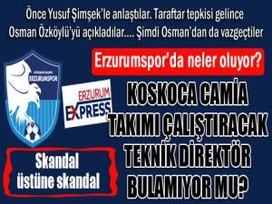 Erzurumspor'da neler oluyor? Sabah anlaştıkları hocayla akşam yolları ayırdılar...