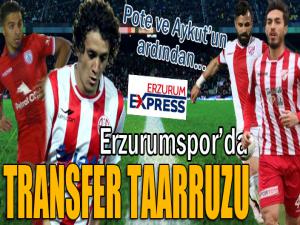Erzurumspor'da transfer taarruzu...