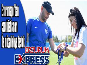 Erzurumspordan çocuk istismarı ile mücadeleye destek 