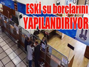 ESKİden su borcu yapılandırması 