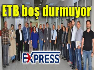 ETB boş durmuyor