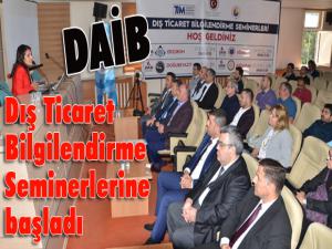 ETSOda Dış Ticaret Bilgilendirme Semineri