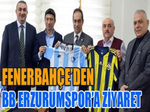 Fenerbahçe'den B.B. Erzurumspor'a ziyaret 