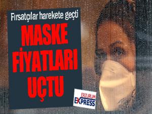 Fırsatçılar devrede... Maske fiyatları arttı