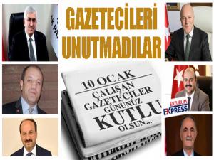 Gazetecileri unutmadılar...
